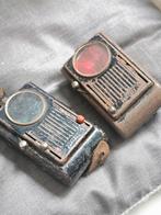 2 Antieke Detrix Lampen - Gebruikte Staat, Ophalen of Verzenden