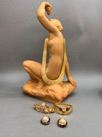 Vintage sieraden goud kleurig, Ophalen of Verzenden, Overige materialen