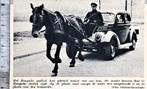 Den haag 1941, paardentaxi voor haagsche publiek, Verzamelen, Foto's en Prenten, Verzenden, 1940 tot 1960, Gebruikt, Dier