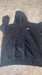 Nike club hoodie zwart, Zwart, Nike, Ophalen of Verzenden, Zo goed als nieuw