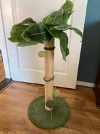 Krabpaal met kokosnoten en vintage mand, Dieren en Toebehoren, Krabmeubelen, Ophalen, Zo goed als nieuw, Krabpaal