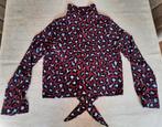 Frankie & Liberty - blouse - bordeauxrood - maat 14, Meisje, Ophalen of Verzenden, Zo goed als nieuw, Overhemd of Blouse