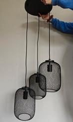 Hanglamp mesh zwart, Huis en Inrichting, Lampen | Hanglampen, Ophalen, Zo goed als nieuw