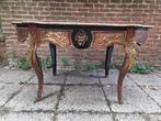 Antieke sierlijke tafel Boulle, Huis en Inrichting, Tafels | Eettafels, Ophalen of Verzenden, Gebruikt, Rechthoekig, 50 tot 100 cm