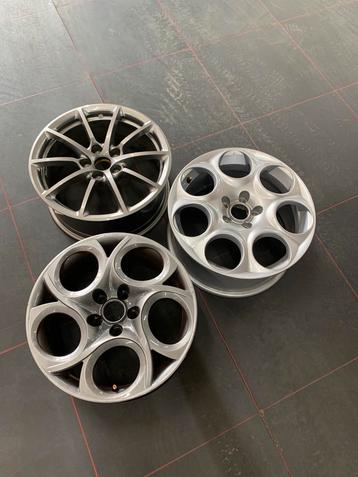 Losse velgen alfa romeo giulietta / giulia 17 inch beschikbaar voor biedingen