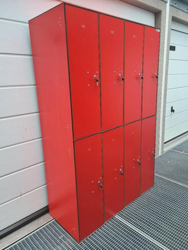 3x Lockerkast / kluisjes / lockers . Sleutels compleet, Huis en Inrichting, Kasten | Lockerkasten, Zo goed als nieuw, Ophalen
