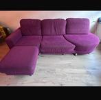 Paarse design bank, Huis en Inrichting, Banken | Sofa's en Chaises Longues, Ophalen, Gebruikt, Driepersoons, 75 tot 100 cm