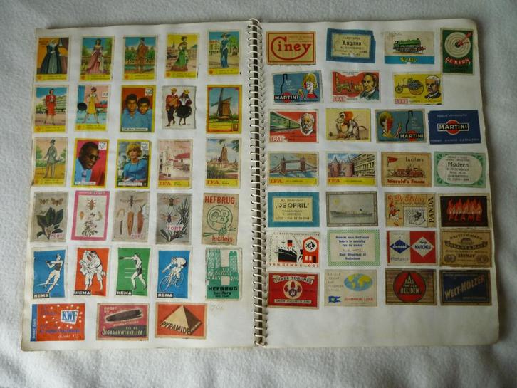 Flinke verzameling vintage lucifer doosjes, Verzamelen, Complete verzamelingen en Collecties, Ophalen of Verzenden