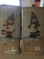 Keramiek pop met theelicht houder jongetje en meisje, Ophalen, Overige materialen, 25 tot 50 cm, Zo goed als nieuw