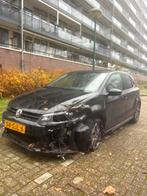 (SCHADE) Volkswagen Polo 1.2 TDI 55KW BM 2011 Zwart, Auto's, Volkswagen, Voorwielaandrijving, 74 pk, 1199 cc, Zwart