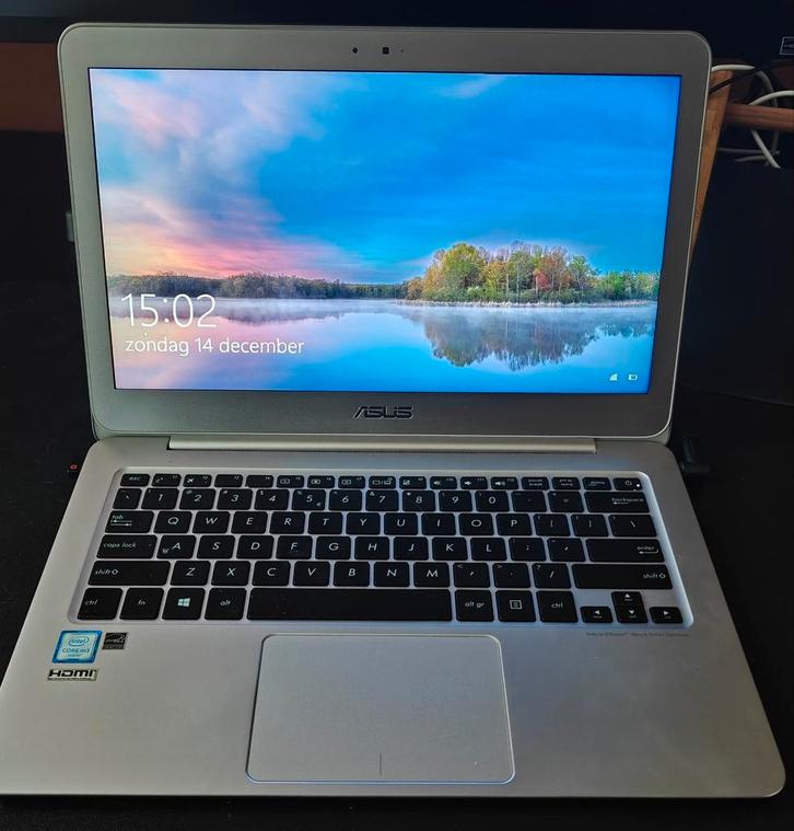 Asus Zenbook 13 - Intel Core m3 - Goed Werkend, Computers en Software, Windows Laptops, Gebruikt, 13 inch, SSD, Minder dan 2 Ghz