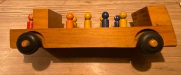 Kay Bojesen Houten Auto - 🇩🇰 Danish Design Jaren '70 beschikbaar voor biedingen