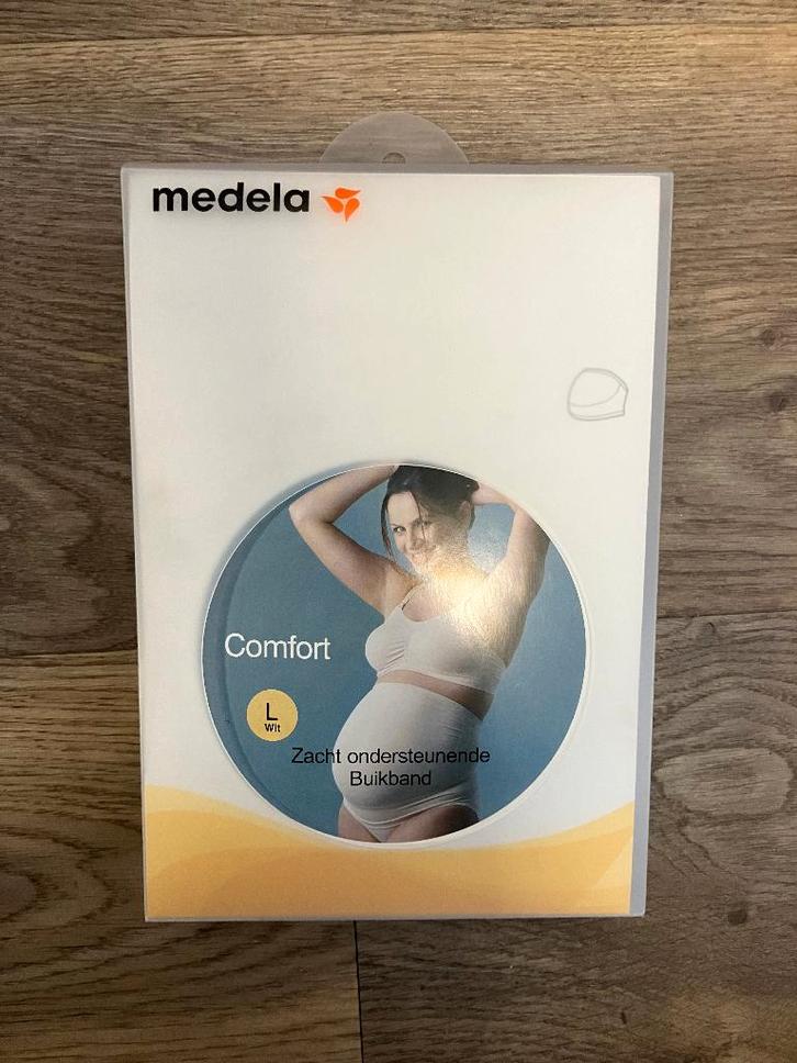 Medela ondersteunende buikband WIT maat L Nieuw, Kleding | Dames, Positiekleding, Nieuw, Buikband, Maat 42/44 (L), Wit, Ophalen of Verzenden