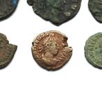 Romeinse Rijk lot met 8 munten, Verzenden