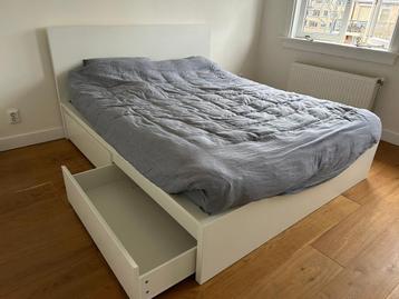 Tweepersoonsbed Malm (Ikea) 180x200 - afbeelding 1
