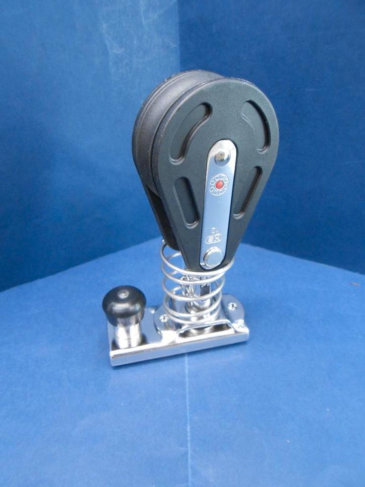 Genua Sledes + Blokken 12mm, voor rail 25 mm, set van 2 st., Watersport en Boten, Accessoires en Onderhoud, Nieuw, Lijn of Blok