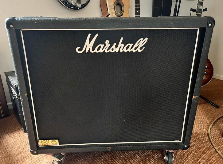 Marshall 1936 2x12 cab 150W, Muziek en Instrumenten, Versterkers | Bas en Gitaar, Gebruikt, Gitaar, 100 watt of meer, Ophalen