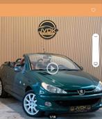 Peugeot 206 CC Roland Garros 1.6 16V - Mooie cabrio, Auto's, Peugeot, Voorwielaandrijving, 4 cilinders, Cabriolet, 4 stoelen