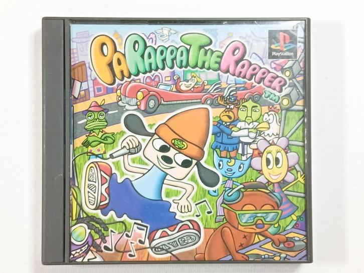 PaRappa the Rapper - PlayStation - NTSC-J - Compleet, Spelcomputers en Games, Games | Sony PlayStation 1, Zo goed als nieuw, Overige genres