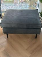 Woood Arwin staalblauwe hocker, Ophalen, Rechthoekig