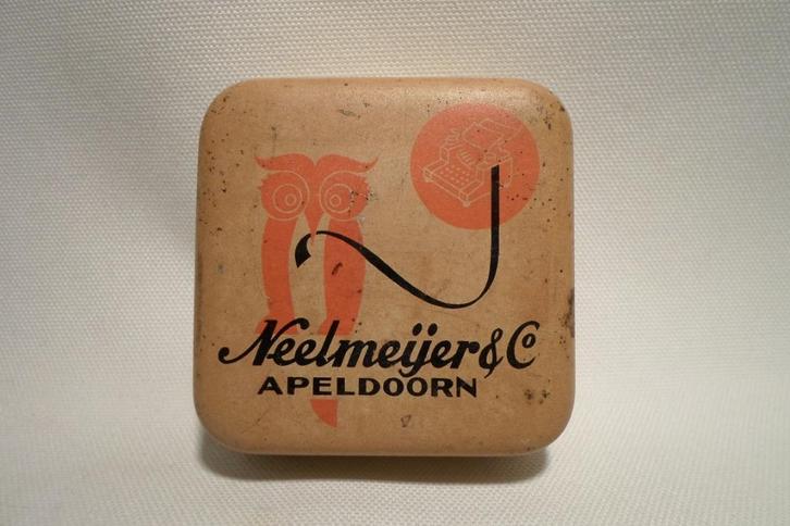 Blik Neelmeijer & Co Apeldoorn, Verzamelen, Blikken, Gebruikt, Overige, Ophalen of Verzenden