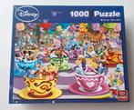 King puzzel 1000 stukjes - disney theekopjes - nr 05125, Ophalen of Verzenden, Gebruikt