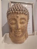 Beschadigd Buddha hoofd - Decoratie, Ophalen of Verzenden, Gebruikt