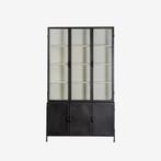 Buffetkast ZAND keurl metaal glas exclusief 142 cm breed, 100 tot 150 cm, 200 cm of meer, Nieuw, Ophalen of Verzenden
