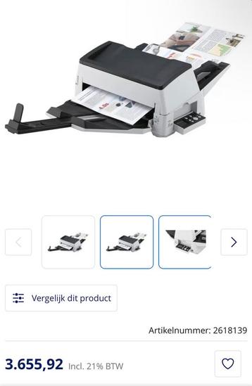 Scanner Fujitsu fi-7600 NIEUW100PPM Kleuren Productiescanner beschikbaar voor biedingen