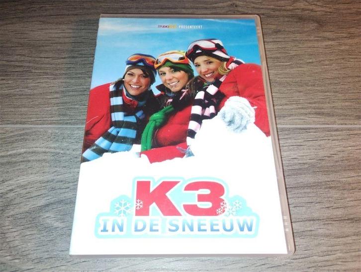 K3 - In De Sneeuw, Cd's en Dvd's, Dvd's | Muziek en Concerten, Zo goed als nieuw, Alle leeftijden, Ophalen of Verzenden