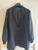 Te koop: zwarte blazer maat46/48, Kleding | Dames, Ophalen of Verzenden, Zo goed als nieuw, Zwart, Jasje of Colbert