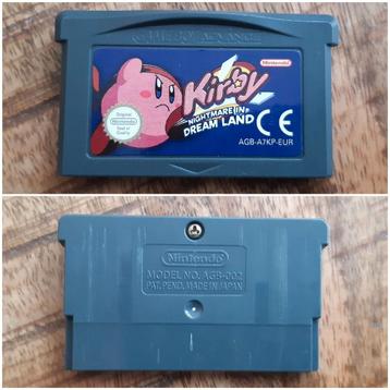 Kirby Nightmare in Dream Land / Dreamland- GBA beschikbaar voor biedingen