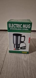 Elektrische mok - RVS - 16oz, Ophalen of Verzenden, Nieuw