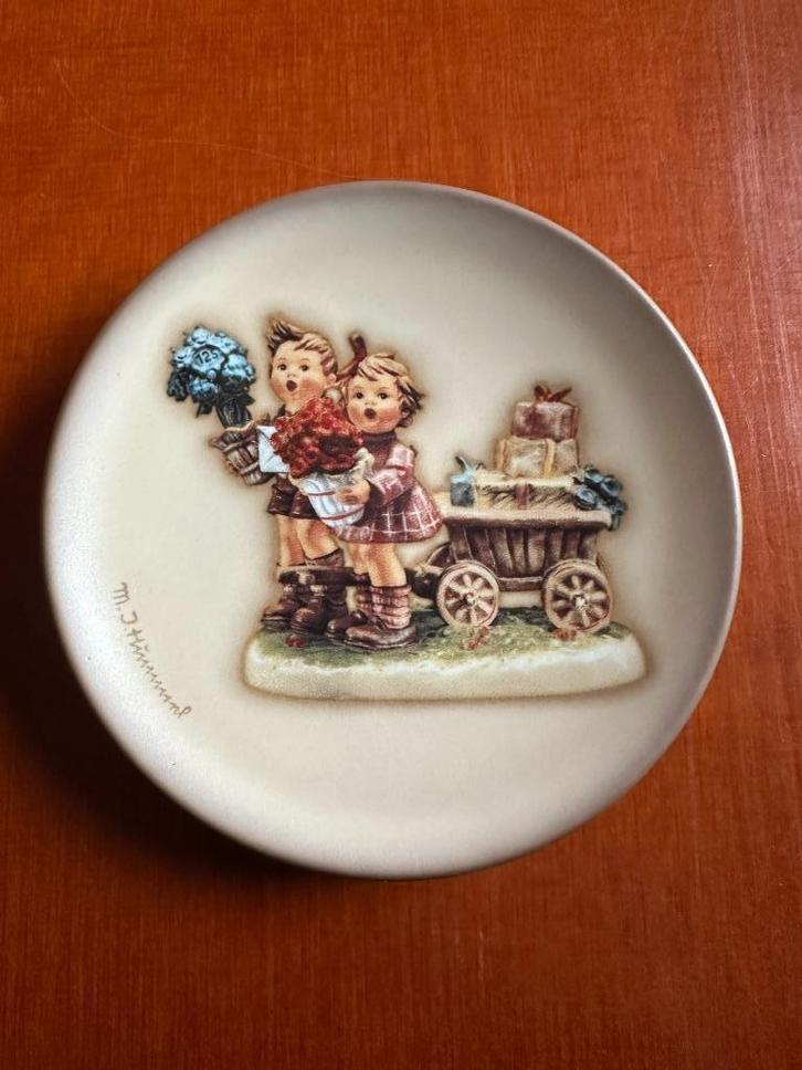 Originele M.J. Hummel wandbordjes, 9 stuks, Antiek en Kunst, Antiek | Wandborden en Tegels, Ophalen
