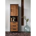 Hoge kast massief teakhout, Huis en Inrichting, Ophalen, Teakhout, Zo goed als nieuw, Minder dan 150 cm