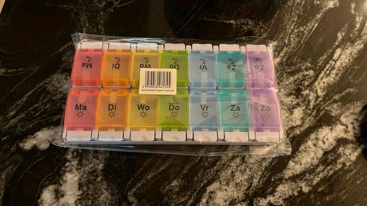 Pillendoos nieuw, Diversen, Verpleegmiddelen, Nieuw, Ophalen of Verzenden