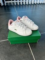 Lacoste Sneakers laag white/light pink ZGAN - maat 28, Kinderen en Baby's, Meisje, Sportschoenen, Ophalen of Verzenden, Zo goed als nieuw