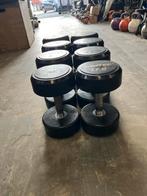 Inotec rubberen dumbells 17,5-25 kg dumbell set gewichten, Sport en Fitness, Fitnessmaterialen, Ophalen, Dumbbell, Gebruikt, Inotec