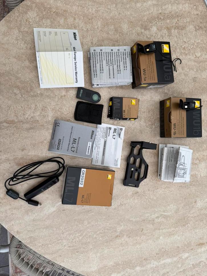 Nikon wifi adapters afstandsbedieningen b.grijp, Audio, Tv en Foto, Fotografie | Fotostudio en Toebehoren, Zo goed als nieuw, Overige typen