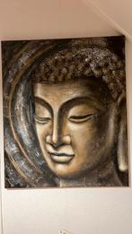 Boeddha schilderij 120x100, Huis en Inrichting, Woonaccessoires | Boeddhabeelden, Ophalen of Verzenden, Zo goed als nieuw