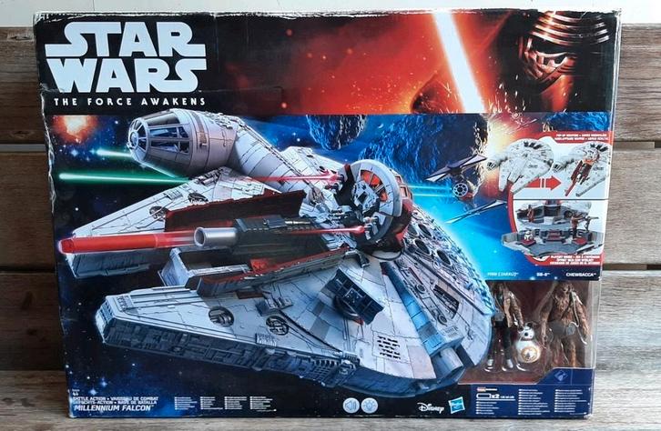 Star Wars Millennium falcon uit The Force awakens, Verzamelen, Star Wars, Zo goed als nieuw, Actiefiguurtje, Ophalen of Verzenden