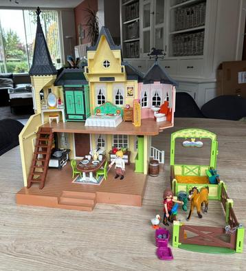 Playmobiel spirit huis woonhuis 9475 met paardenstal beschikbaar voor biedingen