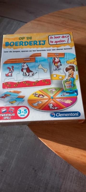 Boerderij Puzzelspel Clementoni 3-5 jaar beschikbaar voor biedingen