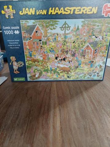 6 puzzels van 1000 stukjes van Haasteren en Anton Pieck  beschikbaar voor biedingen