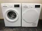 SET 8kg Siemens iQ300 Wasmachine + Warmtepomp droger A+++, Witgoed en Apparatuur, Wasmachines, Ophalen, Minder dan 85 cm, 8 tot 10 kg
