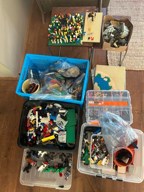 Vintage Lego Partij - Piraten, Ridders, Adventurers, Kinderen en Baby's, Speelgoed | Duplo en Lego, Gebruikt, Lego, Losse stenen