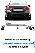Uitlaat Sierstuk Black Tip M4 435i Look Voor Bmw 4 serie F32, Ophalen of Verzenden, Automotive Parts, A.parts@hotmail.nl, Trasmolenlaan 12 3447 GZ Woerden