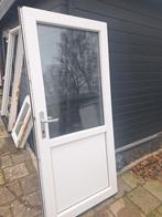 Kunstof achterdeur inclusief kozijn, Doe-het-zelf en Verbouw, Kozijnen en Schuifpuien, Ophalen, Kunststof, 75 tot 150 cm, Deurkozijn