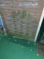 glazen tafelblad 105cm, Huis en Inrichting, Tafelonderdelen, Ophalen, Gebruikt, Rond, Glas