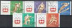 Hongarije 1964 Olympische spelen skiën schieten ijsdansen, Postzegels en Munten, Ophalen, Gestempeld